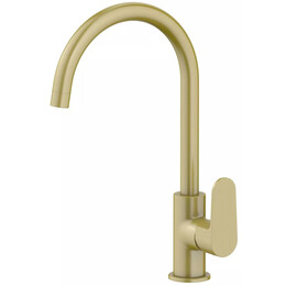 Смеситель для кухни Aquatek Оберон AQ1282BG, золото шлифованное, Цвет производителя: золото шлифованное - фото 