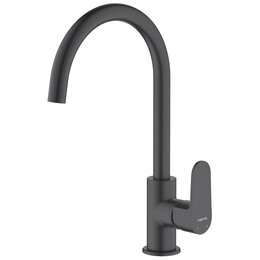 Смеситель для кухни Aquatek Оберон AQ1282MB, чёрный матовый, Цвет производителя: чёрный матовый - фото 