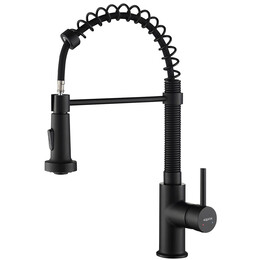 Смеситель для кухни Aquatek Европа AQ1387MB, чёрный матовый, Цвет производителя: чёрный матовый - фото 