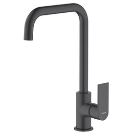 Смеситель для кухни Aquatek Лира AQ1480MB, чёрный матовый, Цвет производителя: чёрный матовый - фото 