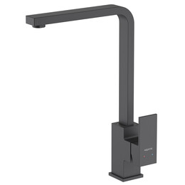 Смеситель для кухни Aquatek Либра AQ1680MB, чёрный матовый, Цвет производителя: чёрный матовый - фото 