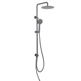 Душевая стойка Aquatek Вега AQ2046BGM, оружейная сталь - фото 