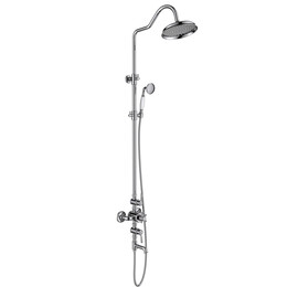 Душевая стойка с термостатом Aquatek Классик AQ2543CR, Цвет производителя: хром - фото 