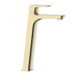 Смеситель для раковины высокий Wonzon & Woghand Forza WW-239031-BG, брашированное золото - фото 