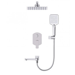 Душевая система для ванны Wonzon & Woghand Forza WW-939031-CR (со скрытой частью) - фото 