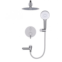 Душевая система для ванны Wonzon & Woghand Solo WW-939032-CR (со скрытой частью) - фото 