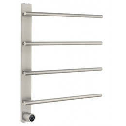 Полотенцесушитель электрический Wonzon & Woghand N&uuml;rnberg П4 520x617 мм WW-AL344-BN, брашированный никель - фото 