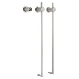 Полотенцесушитель электрический Wonzon & Woghand Leipzig П2 420x760 мм WW-AL3621-BN, брашированный никель - фото 