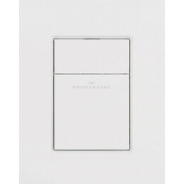 Кнопка смыва Wonzon & Woghand WW-IB256-MW, белый матовый - фото 