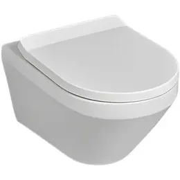 Унитаз подвесной безободковый Villeroy&Boch Architectura 8М70S101 с крышкой микролифт (система смыва TwistFlush) - фото 