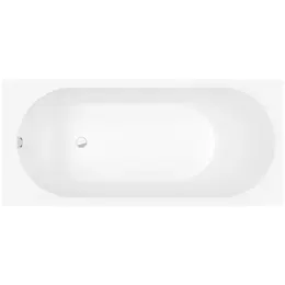 Ванна квариловая Villeroy&Boch Oberon 2.0 180x80 см UBQ181OBR2DV-01 с ножками и сифоном - фото 