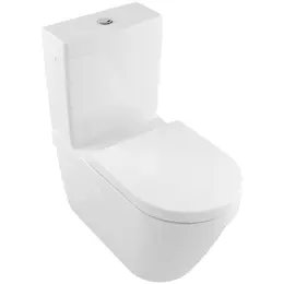 Унитаз-компакт безободковый Villeroy&Boch Architectura 5691R001 с быстросъемным сиденьем микролифт - фото 