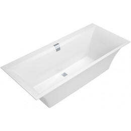 Ванна квариловая Villeroy&Boch Squaro Edge 12 170x75 см UBQ170SQE2DV-01 с сифоном и ножками - фото 