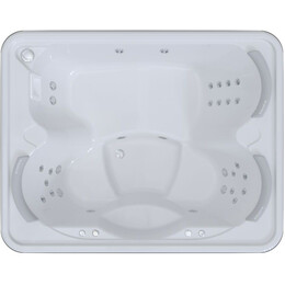 Спа бассейн Радомир Делюкс Сильвер 167x212 см 1-30-0-0-0-0531Б - фото 