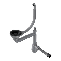 Арматура для кухонной мойки Omoikiri WK-1-R gb 4956916, графит, Цвет производителя: графит - фото 
