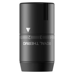 Термоголовка жидкостная Royal Thermo Design М30х1,5 RATHDN13015BL, чёрный - фото 