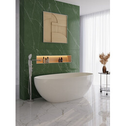 Ванна отдельностоящая CEZARES 170x80 см CZR-RELAX-170-80-56-WM-PFB, молочный белый - фото 