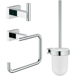 Набор аксессуаров для ванной комнаты Grohe Essentials Cube 40757001 - фото 