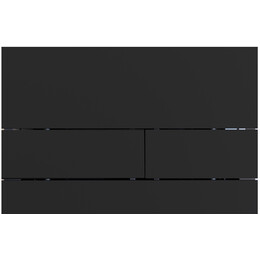 Кнопка смыва Sole S0625 УТ000104373, metal brushed black - фото 