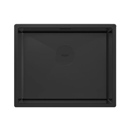 Кухонная мойка Paulmark Next 54 Uni 1,2 мм PM215444-MBN, чёрный матовый - фото 