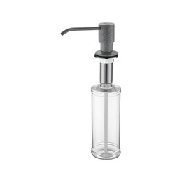 Дозатор для жидкого мыла Paulmark Rein D002-310, серый - фото 