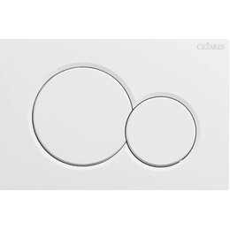 Кнопка смыва Cezares Stylus STYLUS-BTN-BL, белый глянцевый - фото 