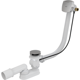 Сифон для ванны AlcaPlast A564KM1 57 см металл - фото 