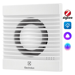 Вентилятор вытяжной Electrolux Basic EAFB-120TH с таймером и гигростатом - фото 
