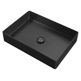 Раковина-чаша Abber Wasser Kreis 51 см AF2400MB, чёрный матовый - фото 