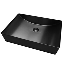 Раковина-чаша Abber Wasser Kreis 50 см AF2403MB, чёрный матовый - фото 