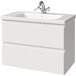 Тумба подвесная с раковиной Caprigo Форте 80 см 36112-SF027 - фото 