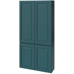 Пенал подвесной Caprigo Уэльс 80 см 36051-SF013, бирюзовый - фото 