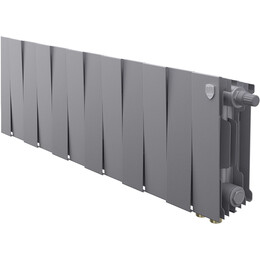 Радиатор Royal Thermo PianoForte 200 VR80 960x280 мм (12 секций) серый - фото 