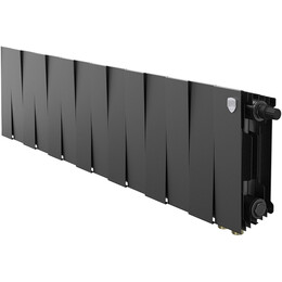 Радиатор Royal Thermo PianoForte 200 VR80 1120x280 мм (14 секций) чёрный - фото 