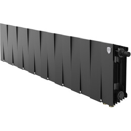Радиатор Royal Thermo PianoForte 200 VR80 1280x280 мм (16 секций) чёрный - фото 