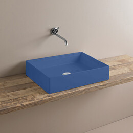 Раковина-чаша ArtCeram Scalino 55 см SCL002 16 00 blu zaffiro - фото 