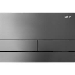 Кнопка смыва Abber AC0128NG (кнопка металлическая) цвет оружейная сталь - фото 