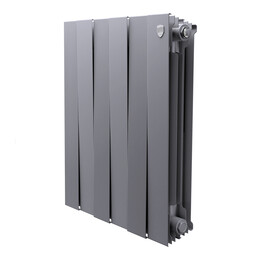 Радиатор Royal Thermo PianoForte 500 Silver Satin 490x590 мм (6 секций) - фото 