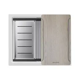 Кухонная мойка Paulmark LUMI-MULTI SINK 55 UNI LU-MULTI 55-WH, белый - фото 