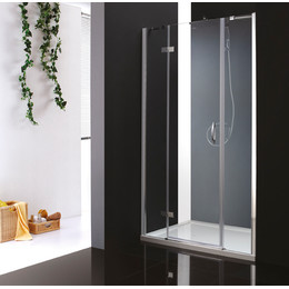 Душевая дверь Cezares 150 см BERGAMO-W-B-13-30+60/60-C-Cr-L, хром/прозрачное - фото 