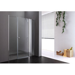 Душевая дверь Cezares 120 см ELENA-W-B-13-30+60/30-C-Cr, хром/прозрачное - фото 