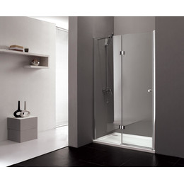 Душевая дверь Cezares 120 см VERONA-W-B-12-120-P-Cr-L, хром/матовое - фото 