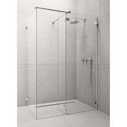 Душевое ограждение Radaway Euphoria Walk-in III 100х90 см, хром/прозрачное - фото 