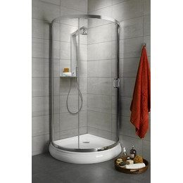 Душевое ограждение Radaway Premium Plus B 90х90х190 см, хром/тонированное - фото 