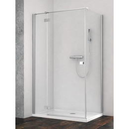 Душевое ограждение Radaway Essenza New KDJ 120х100 см L/R, хром/прозрачное - фото 