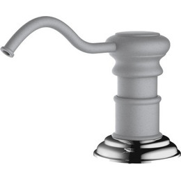 Дозатор для моющего средства OM-01-GR 4995032, leningrad grey - фото 