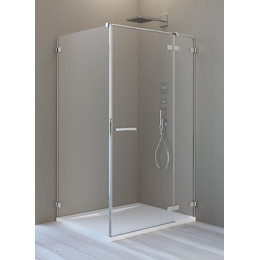 Душевое ограждение Radaway Arta KDJ II + S1 100х100 см L/R, хром/прозрачное - фото 