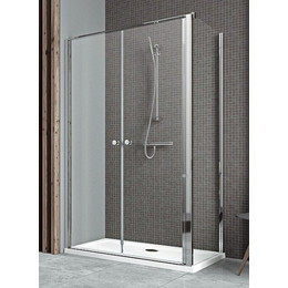 Душевое ограждение Radaway EOS II DWD+S1 120х80 см L/R, хром/прозрачное - фото 