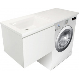 Тумба подвесная с раковиной-столешницей Эстет Dallas Luxe 110 см L, 1 ящик ФР-00002025 - фото 