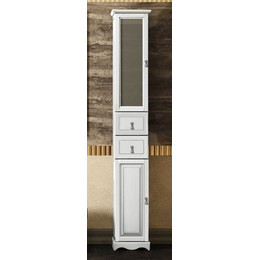 Пенал напольный Opadiris Риспекто 30 левый, белый матовый - фото 